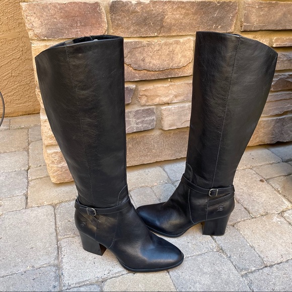 New Born Elsa Knee High Riding Boots 